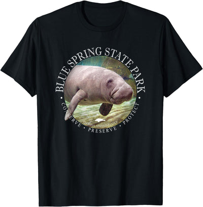 Blue Spring State Park Sea Cow Florida Orange City Florida T-Shirt