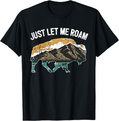 Wildlife I Bison Natural Reserve Buffalo Wild Animal I Just T-Shirt