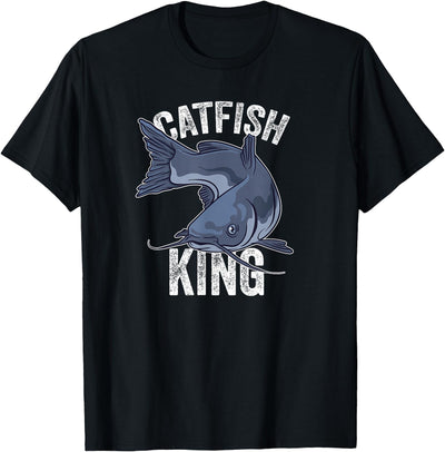 Catfish King Catfish Fishing T-Shirt