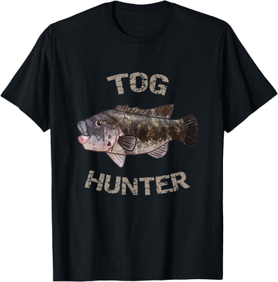 Tog Hunter | Blackfish T-Shirt | Tautog Shirt T-Shirt