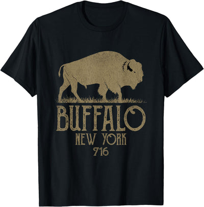 Cow Bflo Wny Area Code 716 Buffalo New York T-Shirt