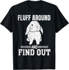Holland Lop Rabbit Lover Fluff Around Find Out T-Shirt in Black