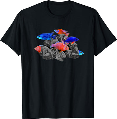 African Cichlids Peacock Cichlid Breeders Aquarium Fish T-Shirt