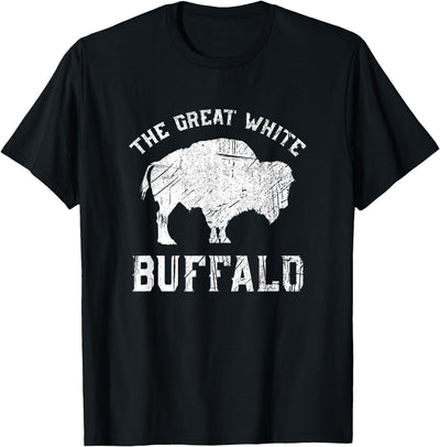 Cow We Are Wildlife the Great White Buffalo Native American T-Shirt