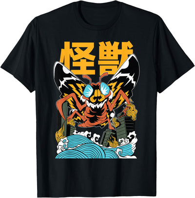 Cool Japan - Kawaii - Anime Stuff Monster Moth Kaiju - Anime Japanese Monster T-Shirt