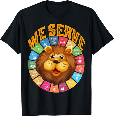 Lions Club member We Serve Gift T-Shirt