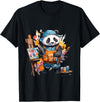 Sweet Panda Bear Creative Watercolor Paint Panda Whimsical Panda Bear Painting Artist Watercolor Paint Panda T-Shirt - Black