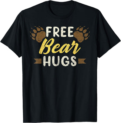 Bear Community, Free Bear Hugs, Bear Flag, Gay Bear Pride T-Shirt