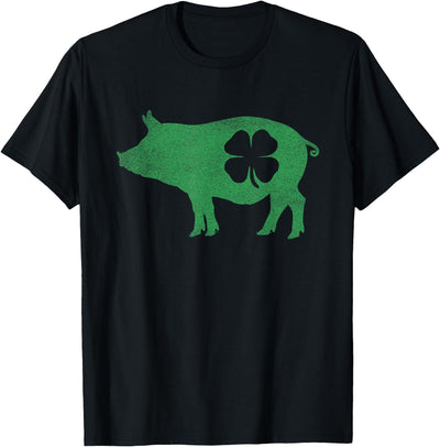 Pig - Shamrock St Patricks Day Saint Paddys Irish Funny T-Shirt