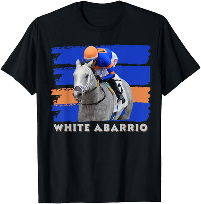 Handicapping Horse Gear White Abarrio Horse, Horse Racing, Del Mar, Santa Anita T-Shirt