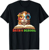 Guinea Pig Lovers 100 Days Of School Costume Kids Funny Guinea Pig 100th Day Of School Teacher Womens Mens T-Shirt - Black