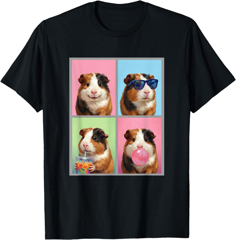 guinea pigs guinea pig Shop Guinea Pigs Funny Guinea Pig T-Shirt - Black
