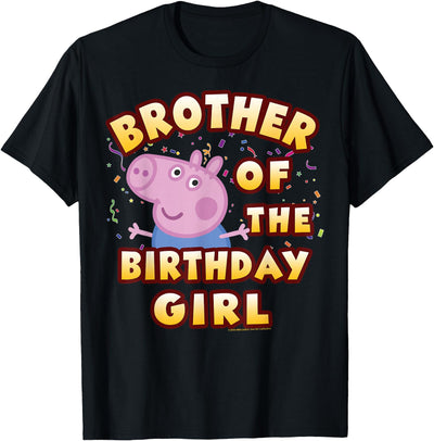 Brother of The Happy Birthday Girl T-Shirt