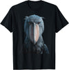Shoebill Stork Gift Bird Watching Costume Shoebill Stork Bird T-Shirt - Black