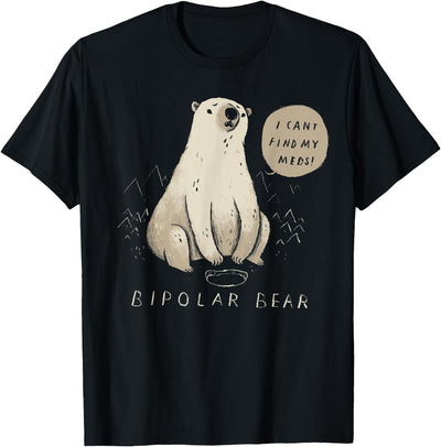 bear shirts bipolar bear polar bear T-shirt / bipolar shirt / bear shirt T-Shirt