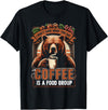 Bear Coffee Lover Sarcastic Bear Coffee Is A Food Group Bear Coffee T-Shirt - Black