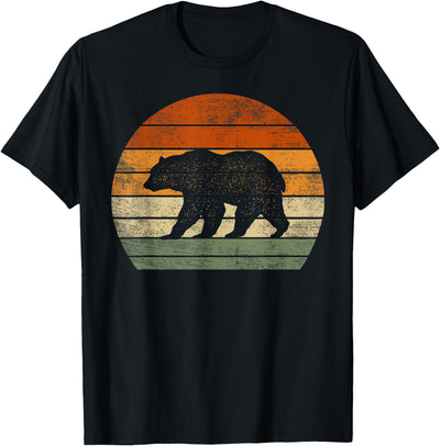 Bear Gifts For Women Men Polar Bear Wildlife Print Graphic T-Shirt