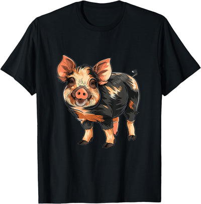 Kune Pig Breeder Lover Girl T-Shirt