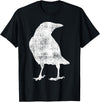 Crow Shirts Crow Raven Bird Lover Gift T-Shirt - Black