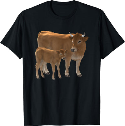 Cow T-Shirt - Premium Cotton Farm Lover Apparel