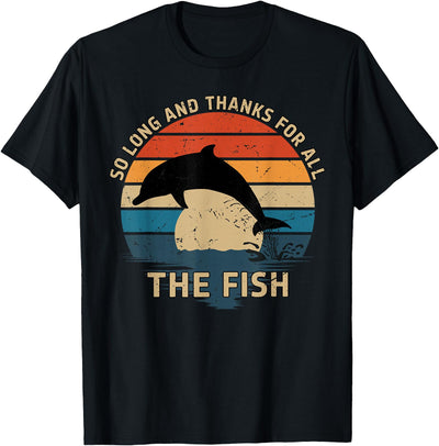 So Long And Thanks For All The Fish Vintage T-Shirt