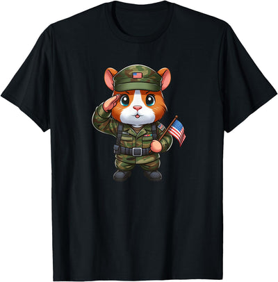 Guinea Pig Army Pet Funny Military T-Shirt