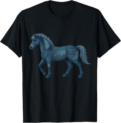 Horse Denim Design Horse Denim T-Shirt