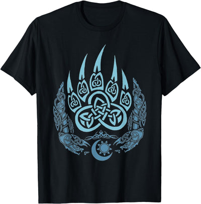 Celtic Viking Bear Paw T-Shirt