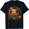 Pig lover on Pig kids, women, men apparel Pumpkin Pig Costume on Pig Halloween T-Shirt - As Pictured