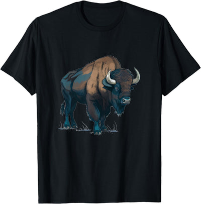 Cow Buffalo Animal Buffalo Bison Animal Costume for Boys T-Shirt