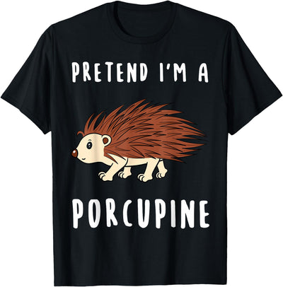 Porcupine Owner Quill Pig Rodent Spines Veterinarian Breeder T-Shirt