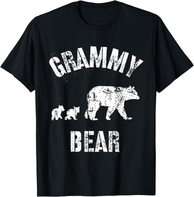Vintage Grammy Bear Grandma With Two 2 Cubs T-Shirt