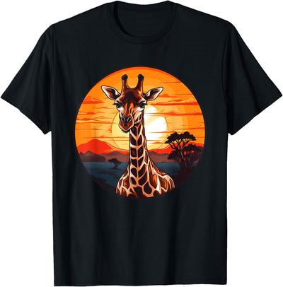 Colorful Giraffe I Kids Giraffe T-Shirt