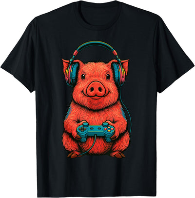 Gamer Pig Gaming T-Shirt