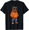 Bear Shirts For Men Women Kids Gifts Cool Bear Sunglasses Men Women Kids Boys Girls Youth Teen T-Shirt - Black