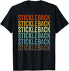Stickleback Fish Retro Gifts Stickleback Fish Retro T-Shirt - Black