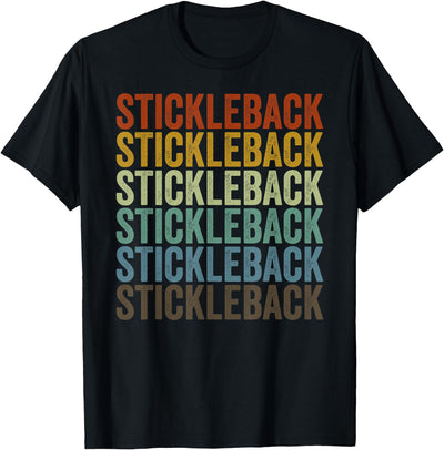 Stickleback Fish Retro Gifts Stickleback Fish Retro T-Shirt