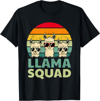 Funny Llama Gift Llama Lover Accessories & Stuff Funny Llama Design for Men Women Llama Alpaca Farm Animal T-Shirt