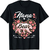 Nana Bear Shirt Designs and Gift Ideas for Grandma Nana Bear Shirt for Women - Cute Mother's Day and Birthday T-Shirt - Black