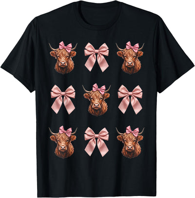 Cow Farming Animals Western Cow Cattle Rancher Farm Farmer T-Shirt