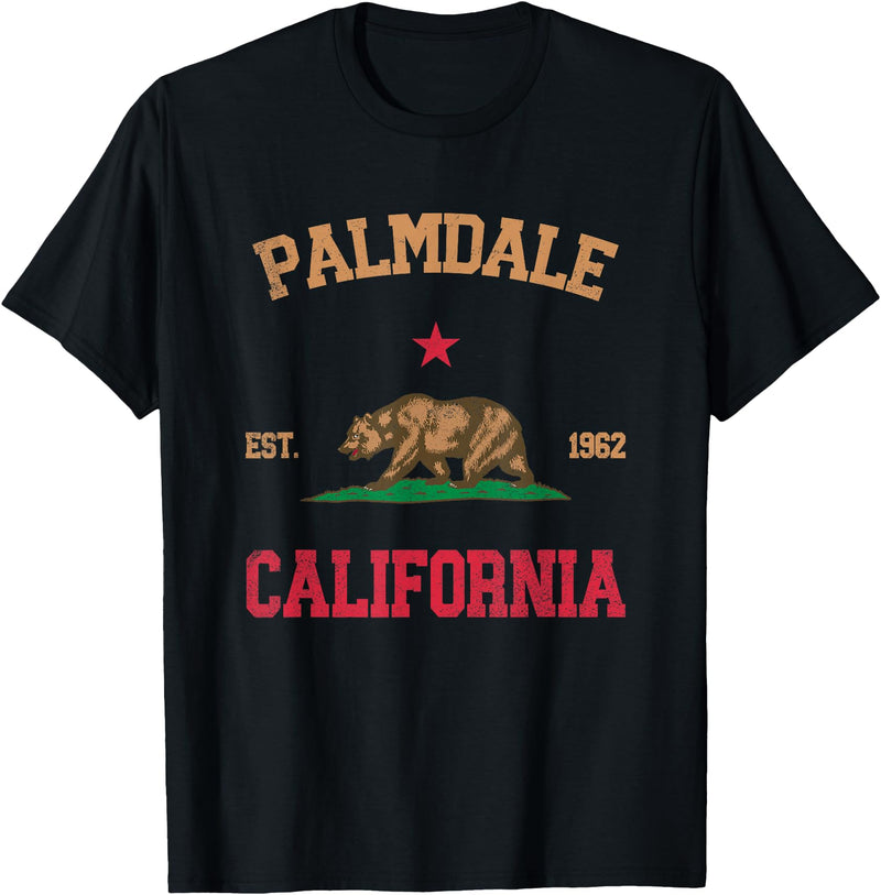 Palmdale California CA Designs Palmdale California T-Shirt - Black