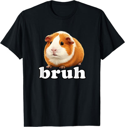 Guinea Pig Bruh Cute Rodent Kids Animal Lover Funny T-Shirt