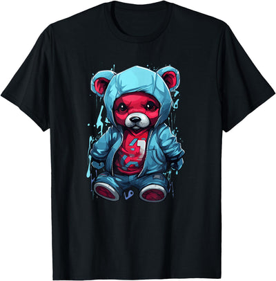 Teddy Bear Cool Street Style Hoodie
