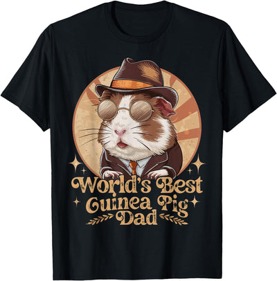 World's Best Guinea Pig Dad T-Shirt