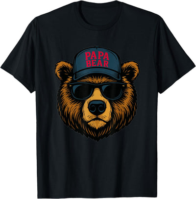 Papa Bear - Father's Day Great Dad Joke T-Shirt