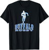 Vintage Buffalo Rugby Merch Vintage Buffalo Rugby with Rugby Player T-Shirt - Black
