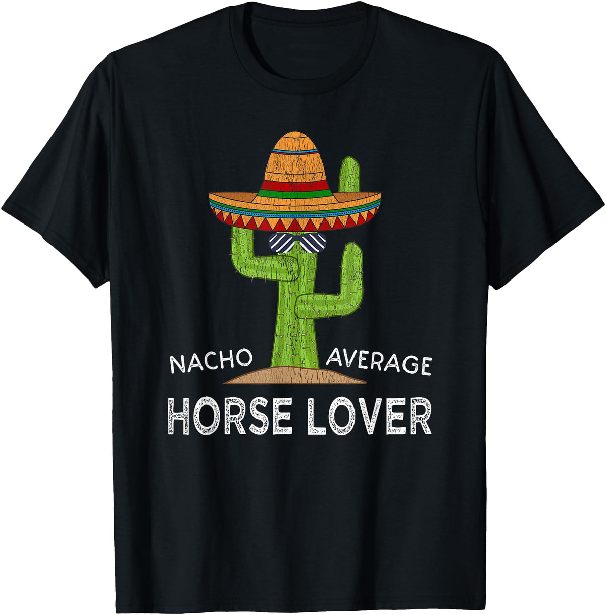 Cartba Horse Co. Funny Horse Lover Ranch Equestrian T-Shirt - Black