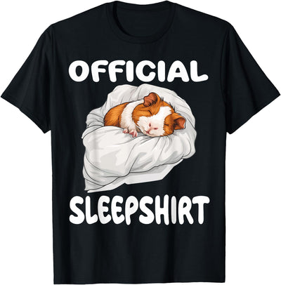 Guinea Pig Official Sleepshirt Pajamas Nightgown T-Shirt