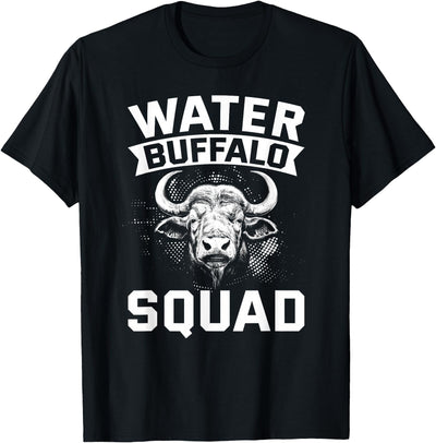 Cow Water Buffalo Carabao Breeder Carabao Ox National Park T-Shirt