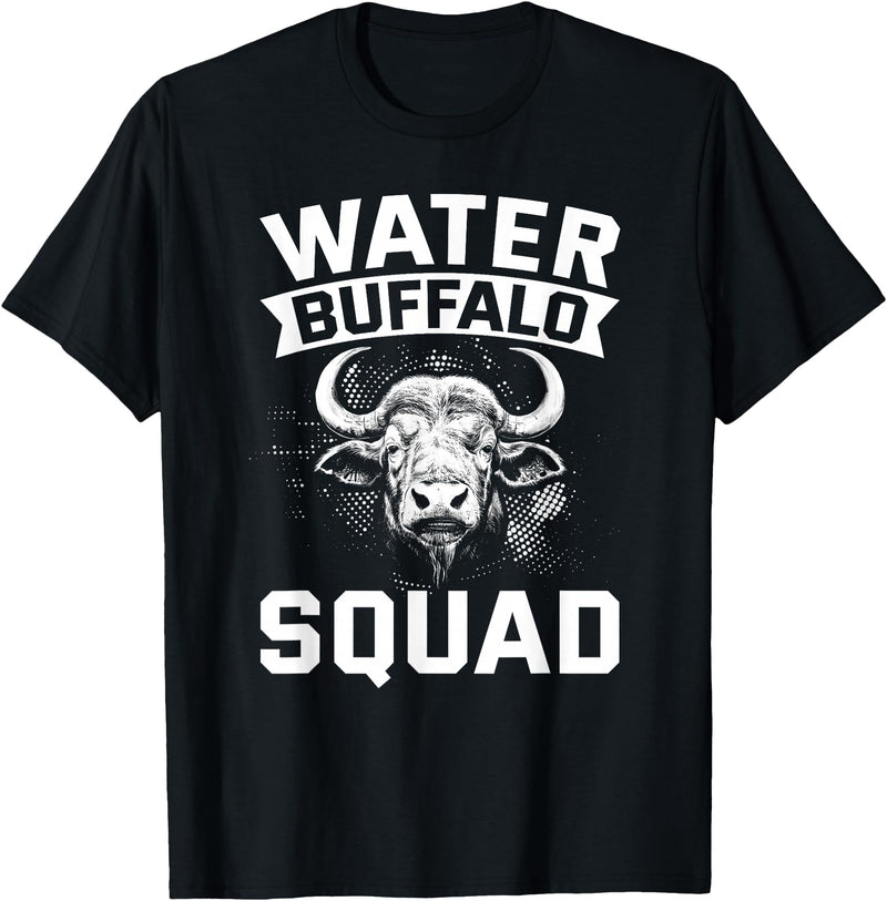 Water Buffalo Carabao Breeder Carabao Water Buffalo Ox National Park T-Shirt - Black